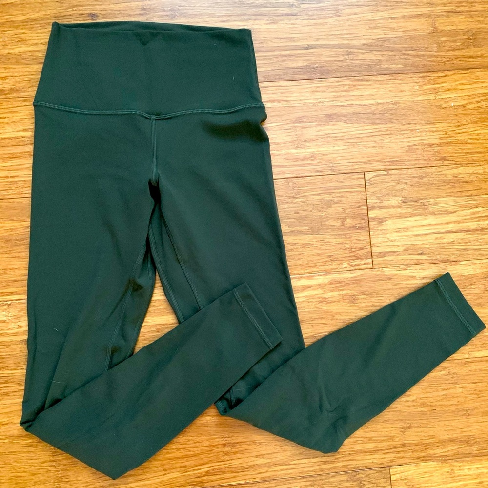 Lululemon Align 7/8 leggings in olive